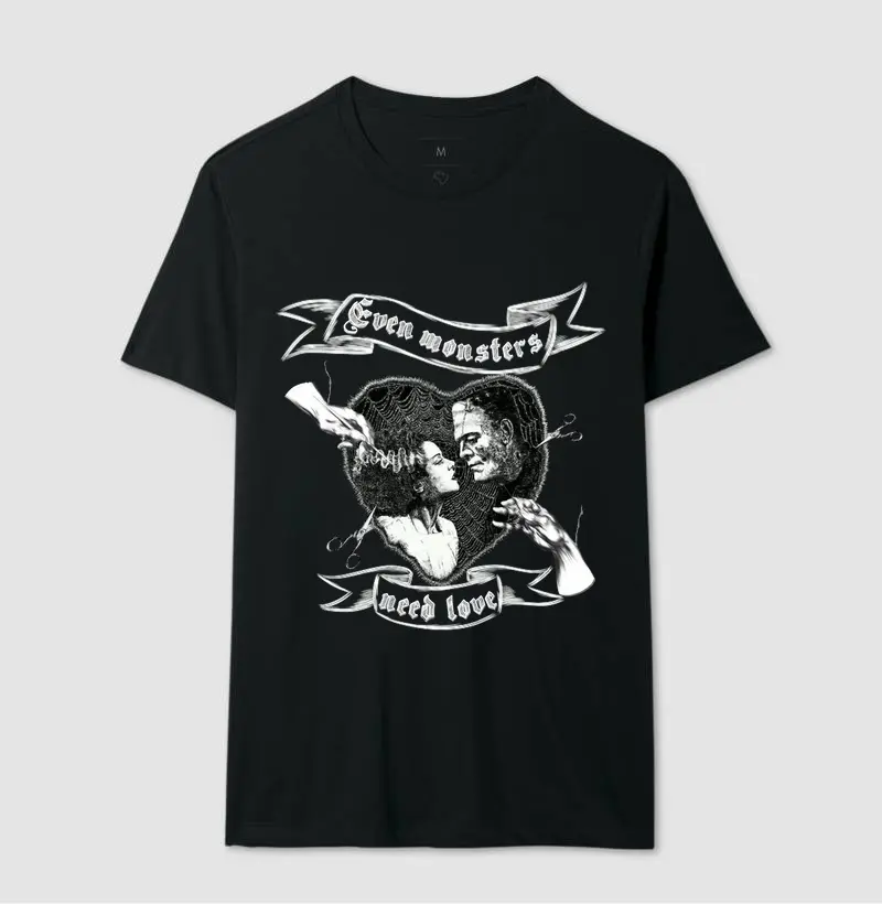 Camiseta Valvet Frankenstein
