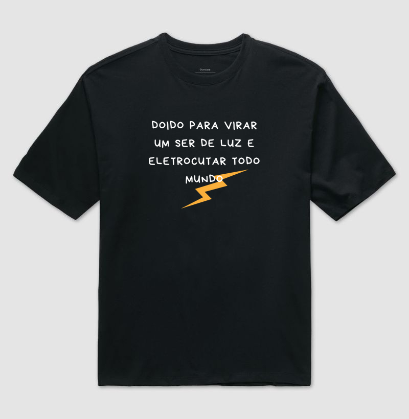 Camiseta Oversized Ser de Luz