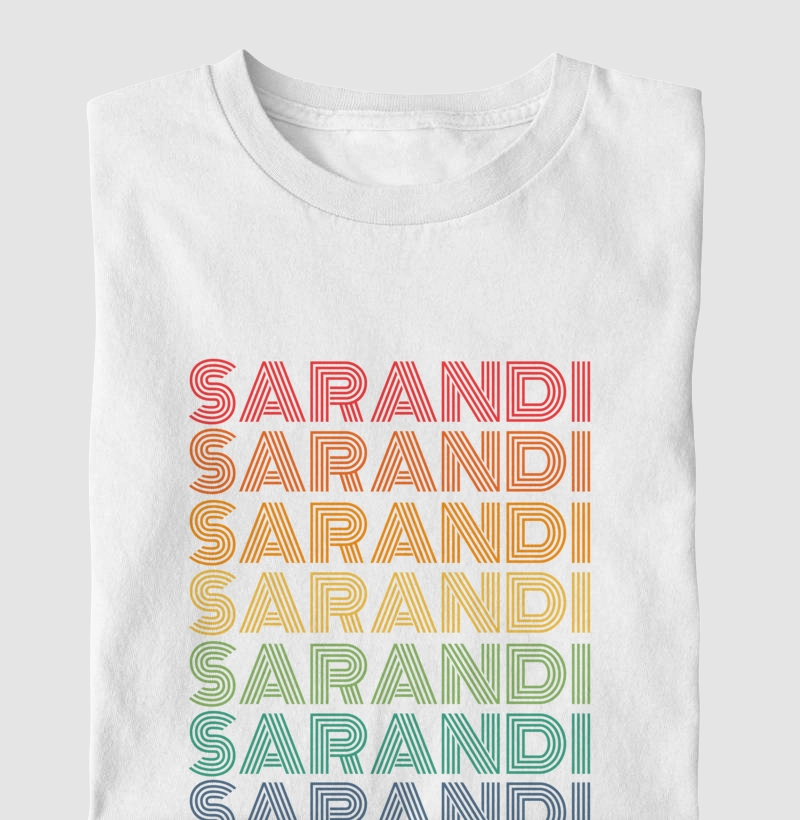Sarandi Letreiro Retrô