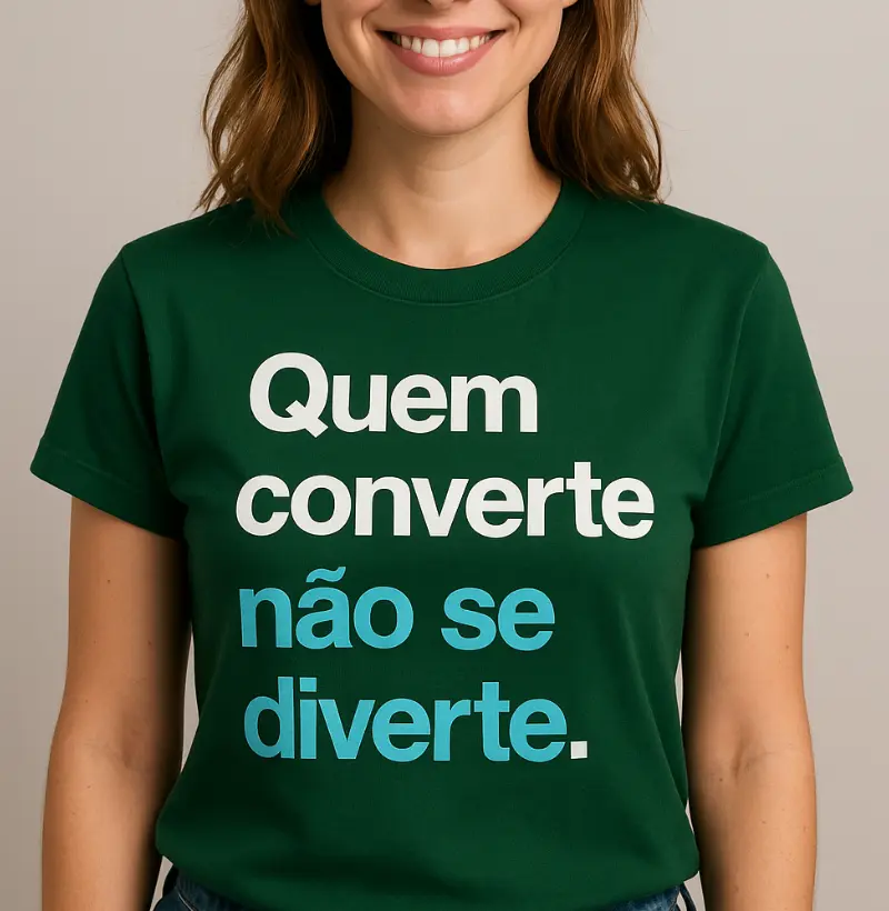 Quem converte não se diverte