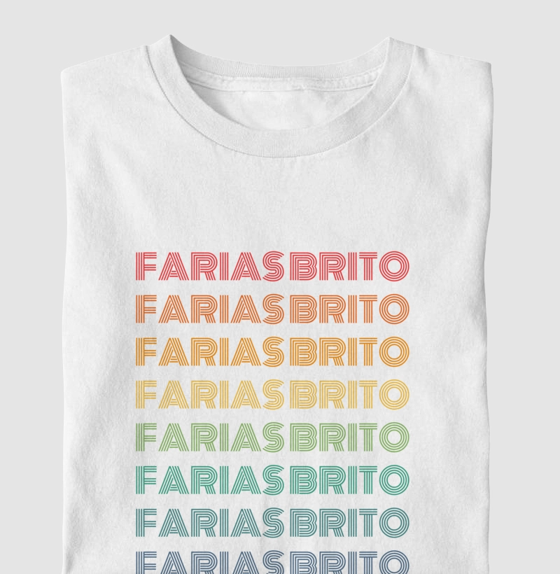 Farias Brito Letreiro Retrô