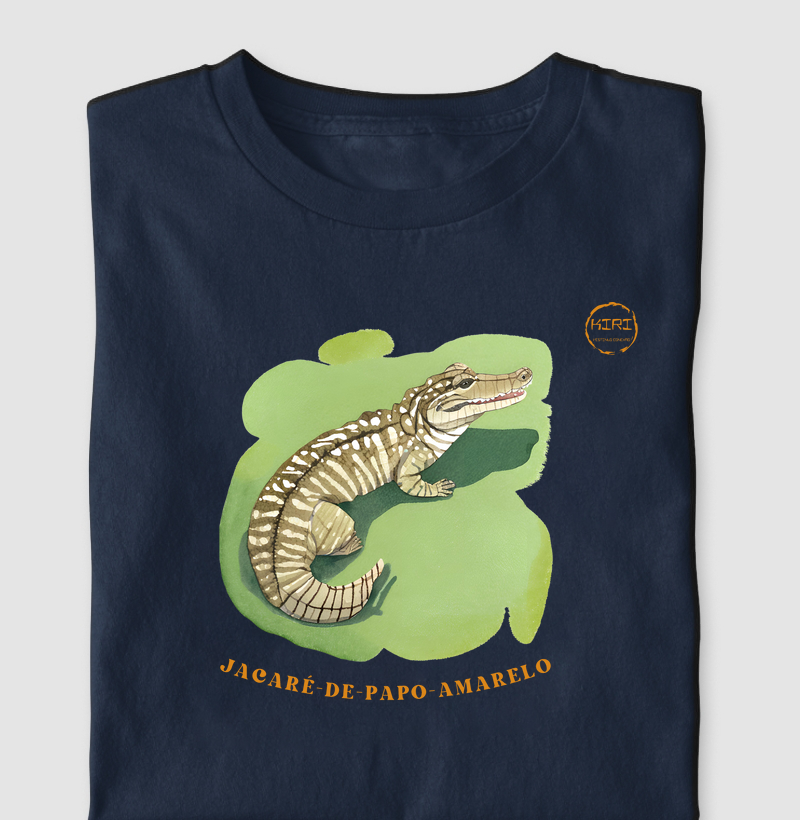 Camiseta KIRI - Jacaré-de-papo-amarelo