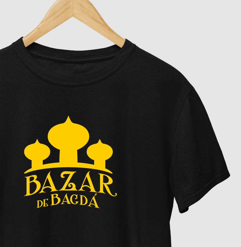 Collab - Bazar de Bagdá - Big Logo amarelo