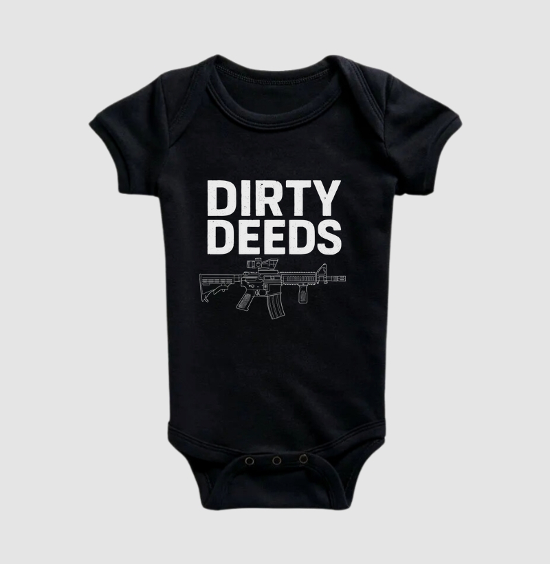 Body Infantil Militar Dirty Deeds Magnata556