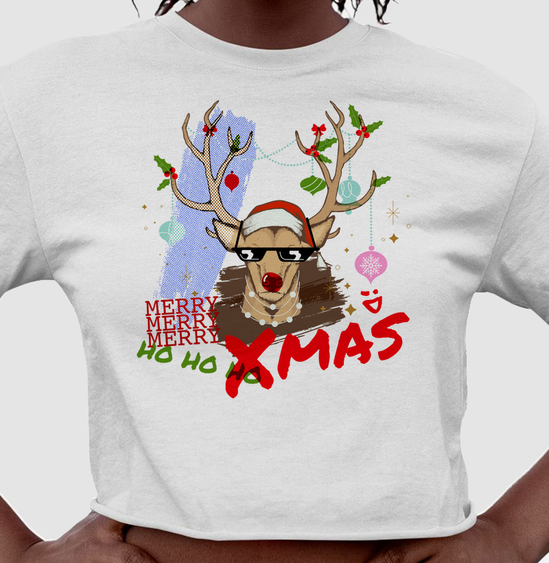 Cropped Natal - Rena Xmas