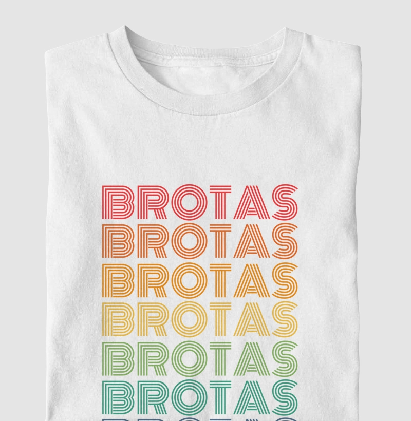 Brotas Letreiro Retrô