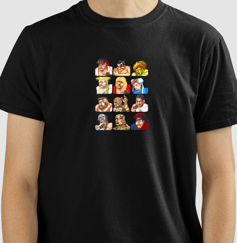 Camiseta Street Fighter