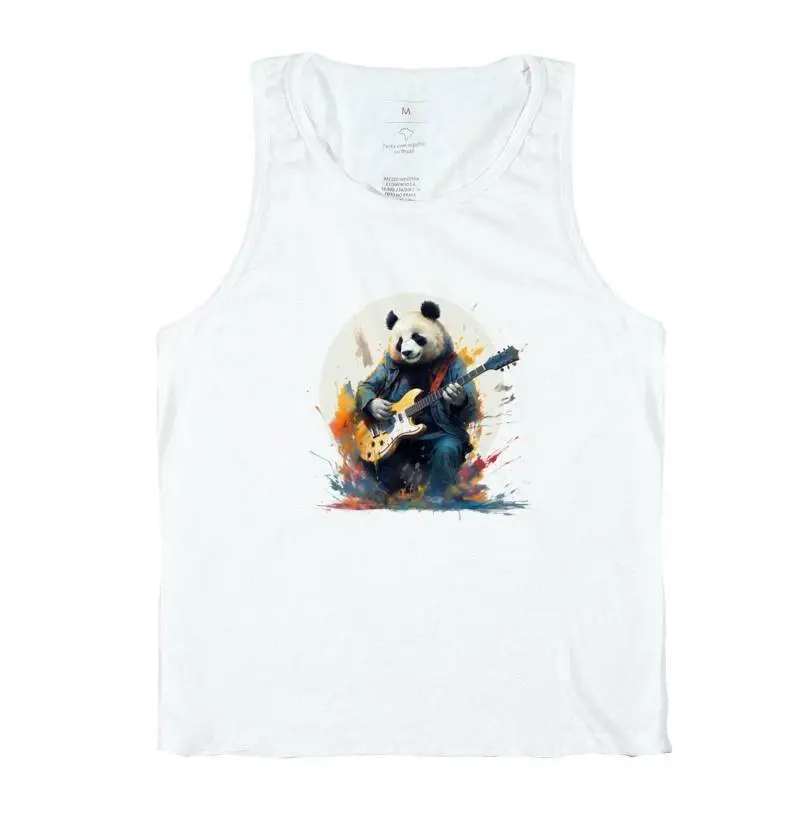 Regata Masculina Panda Rocks!