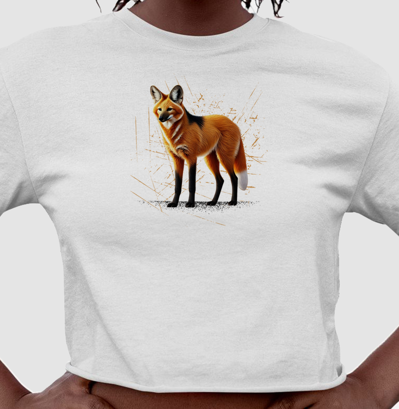 Cropped Lobo-Guará