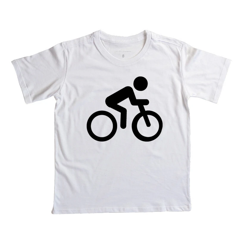 Camiseta Infantil - Ciclista