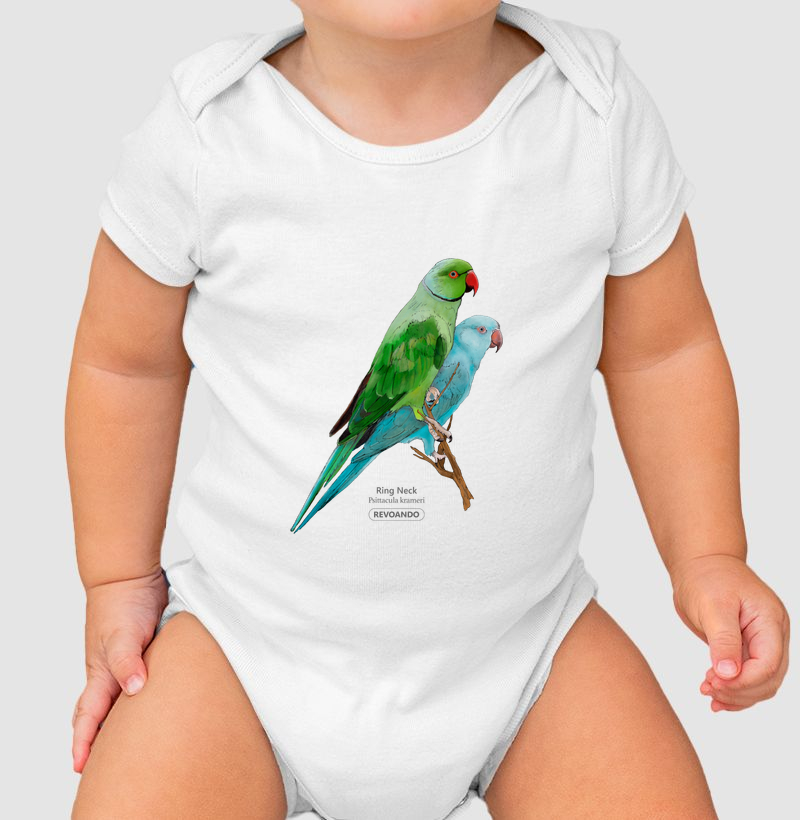 Love Friends - Ring Neck Casal - Body Infantil