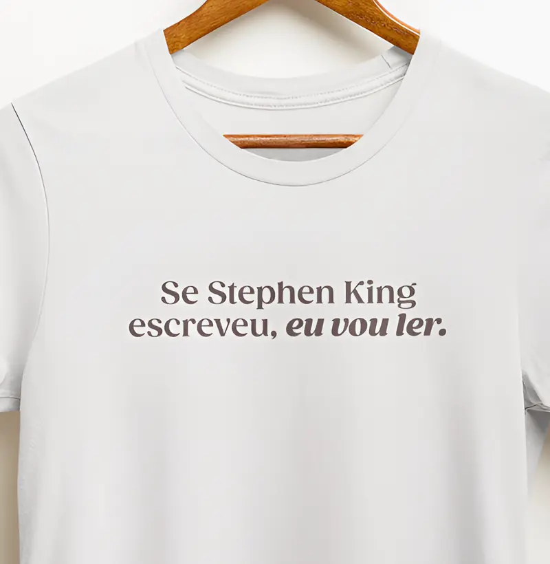 Se Stephen King escreveu, eu vou ler