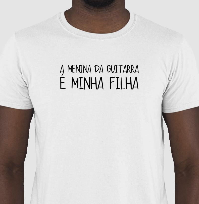 A menina da guitarra é minha filha