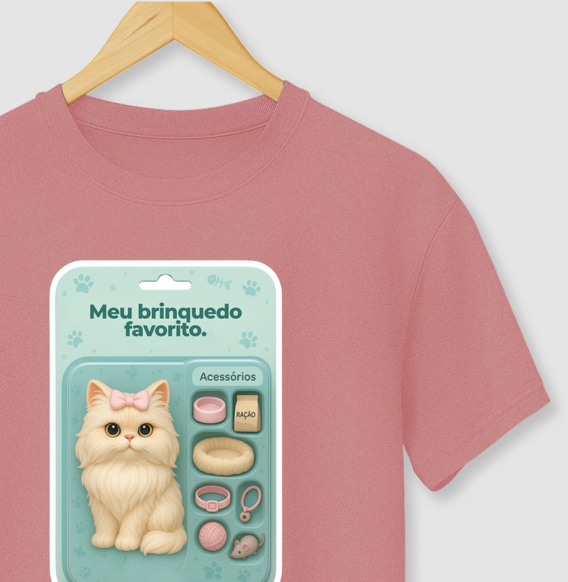 Meu brinquedo favorito. (Gato)