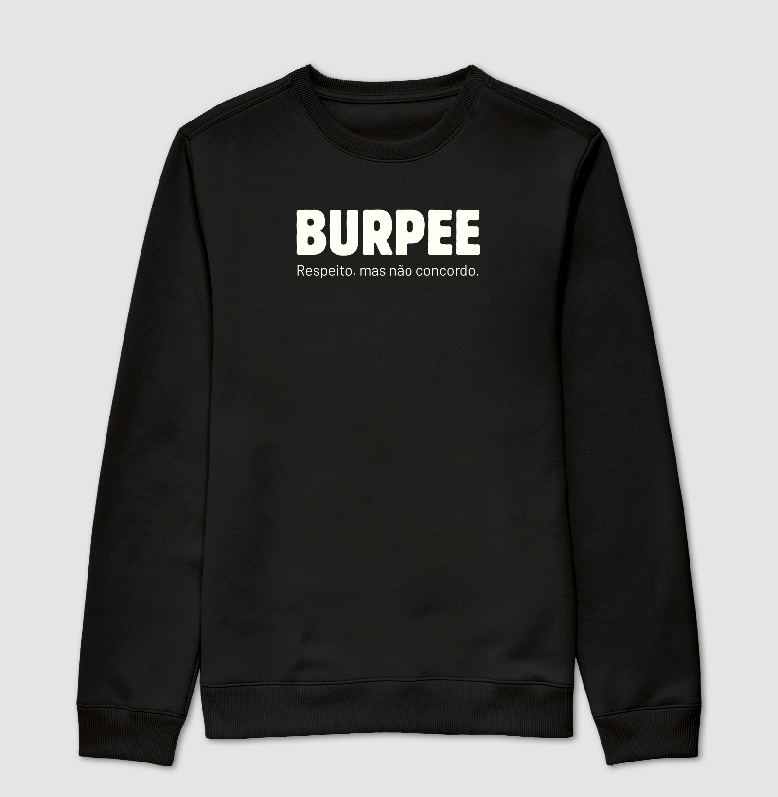 Burpee: respeito, mas não concordo.