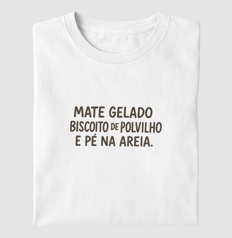 Mate, Biscoito & Pé na Areia 
