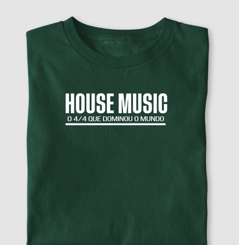 Camisa House Music 4/4