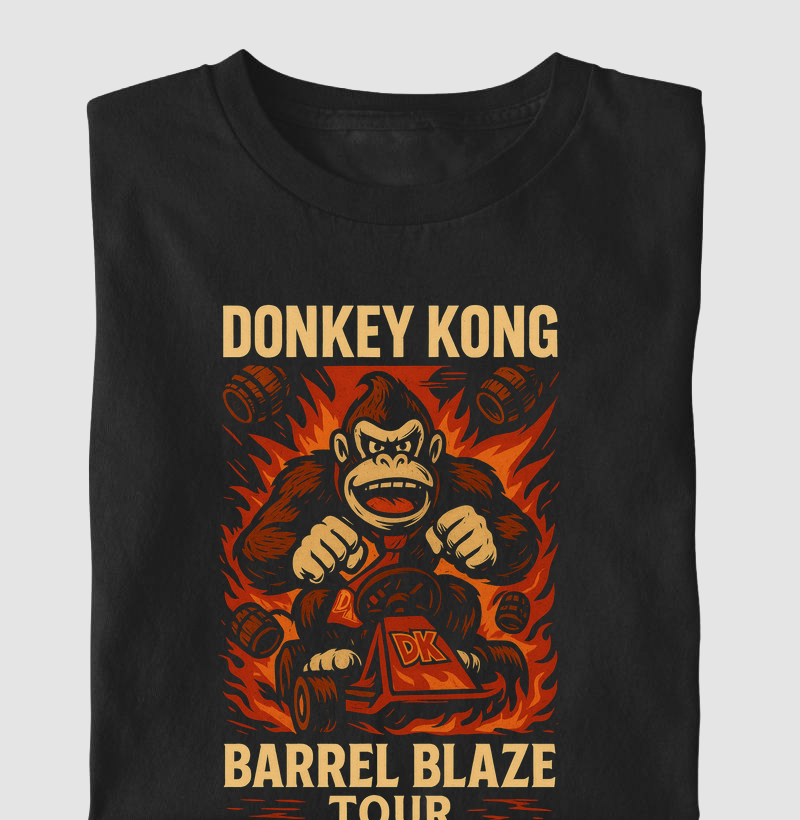 Donkey Kong Barrel Blaze Mario Kart Rock Collection