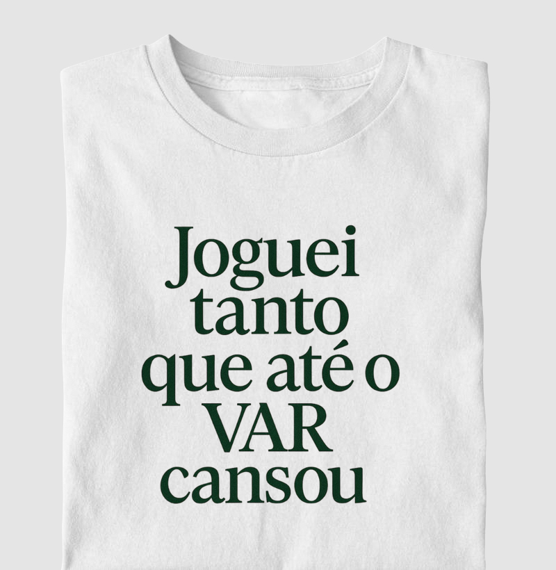 Camiseta Algodão Penteado - Var