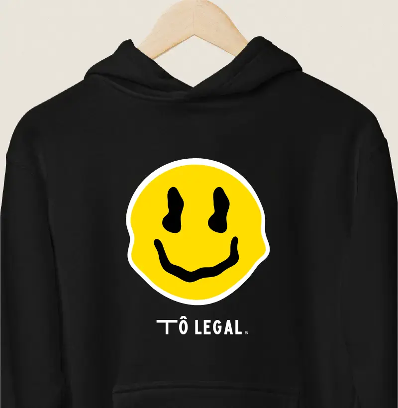 Hoodie Moletom Tô legal 
