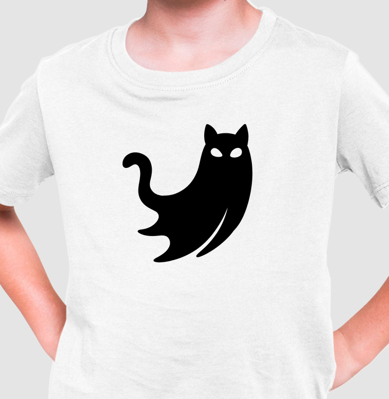 Gato Fantasma (fundo claro)