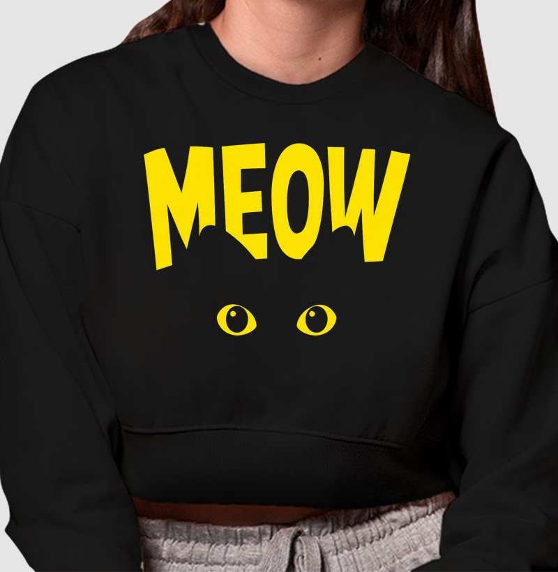 Meaw dark cat