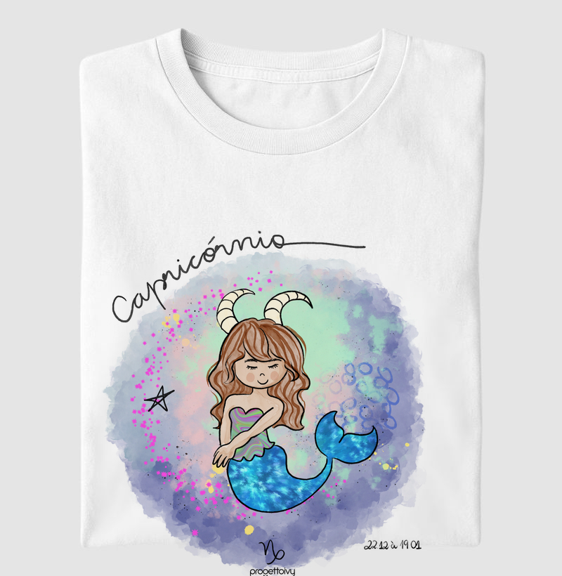 T shirt capricórnio