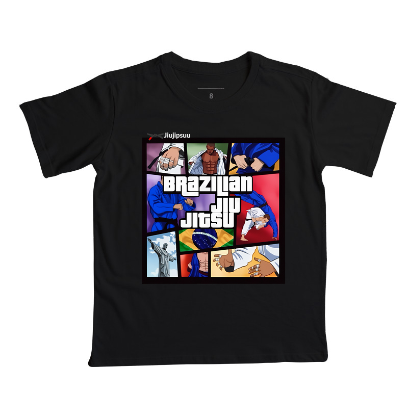 Camisa Estampas Jiu Jitsu 