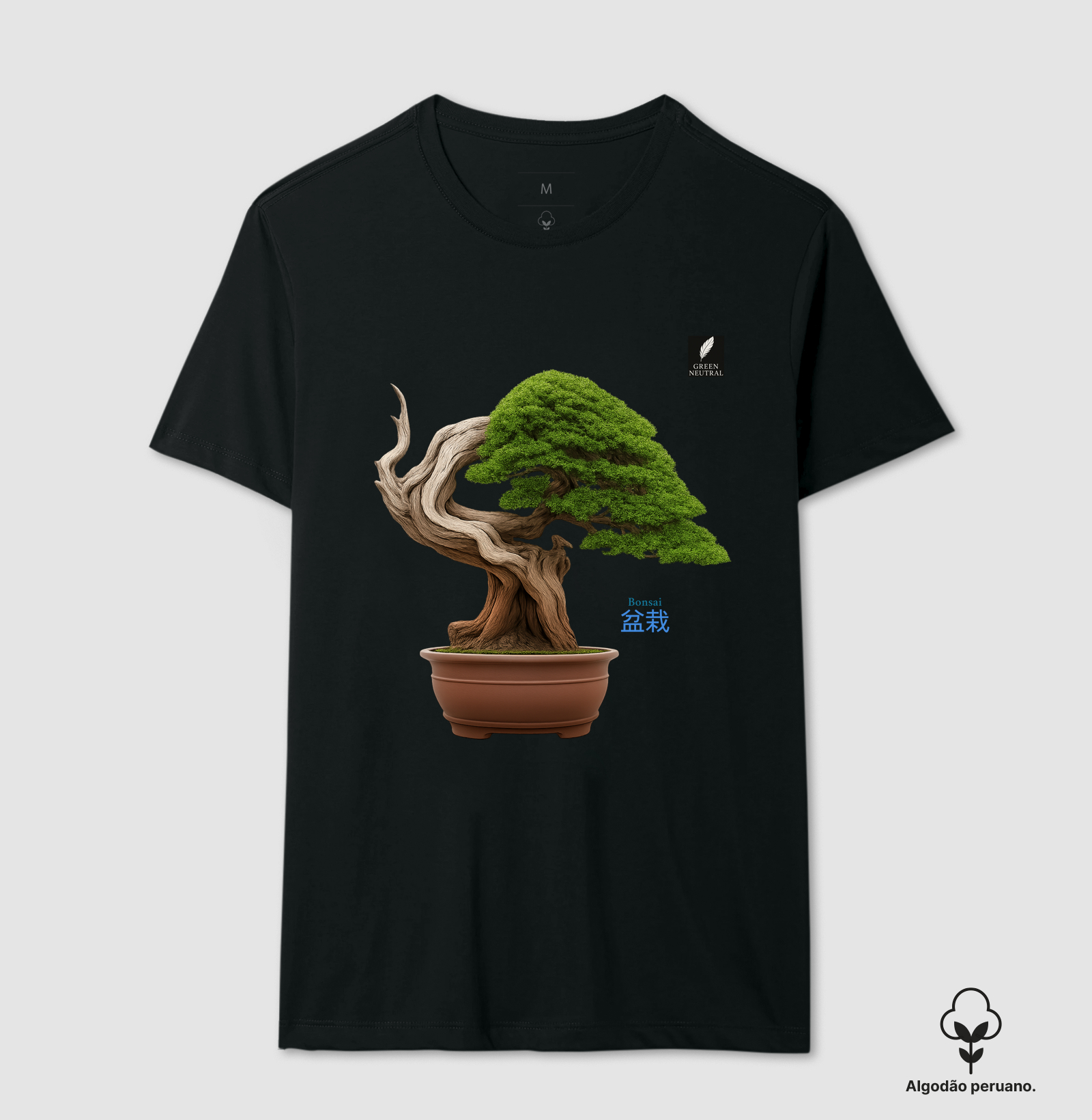 Bonsai pinheiro negro green neutral 