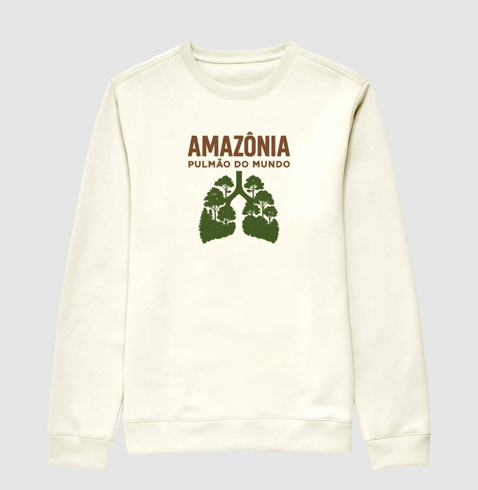 Camisa "AMAZÔNIA, PULMÃO DO MUNDO !"