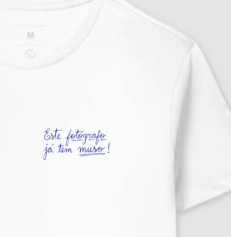 Este fotógrafo já tem muso