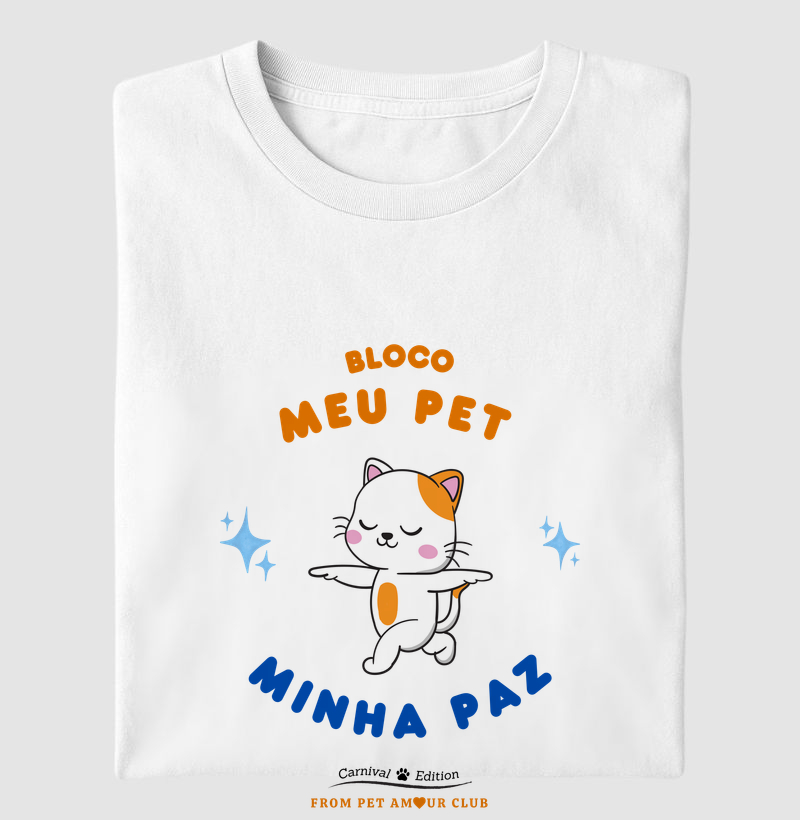Bloco Meu Pet Minha Paz - Cat