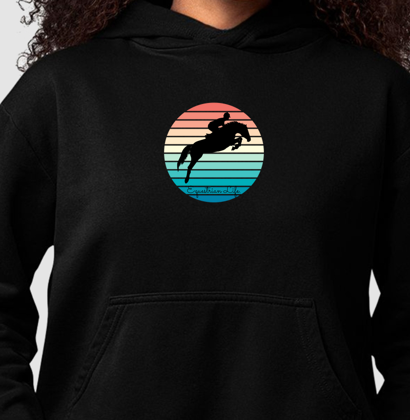 Retro Sunset Jump 
