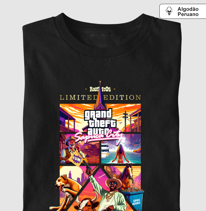 Camiseta "Pima" GTA Sapuca City