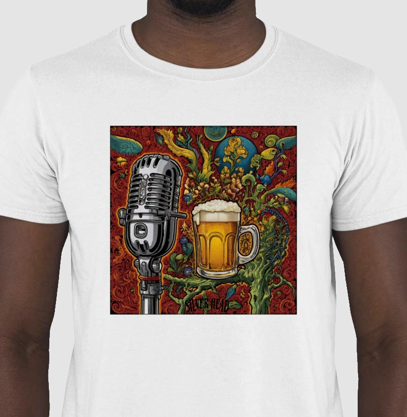 Camisa Musica e Cerveja