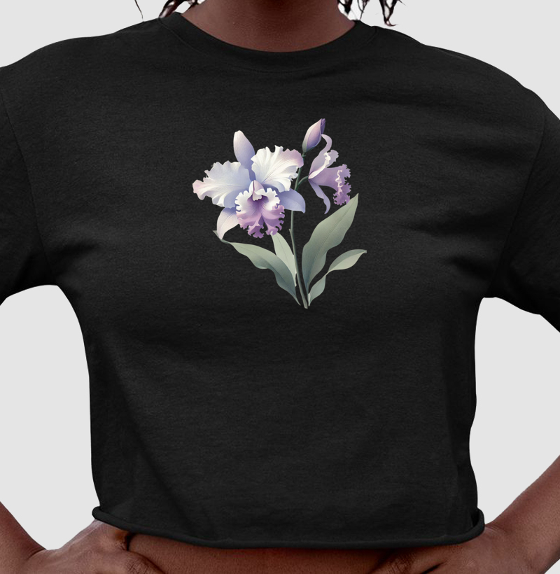 Cropped Orquídea Cattleya