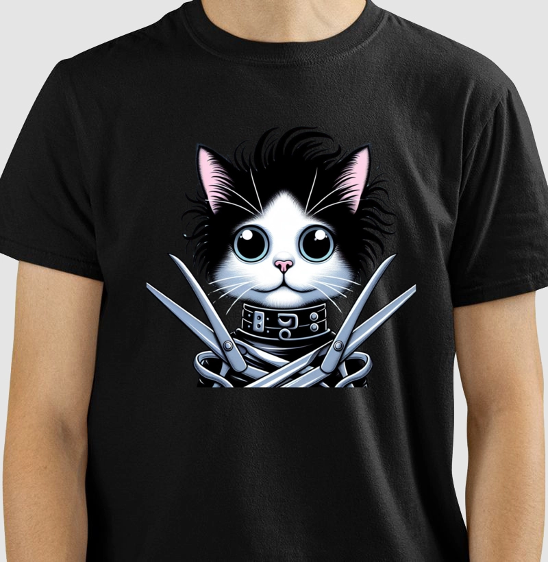 Gato Gótico Cabeleireiro