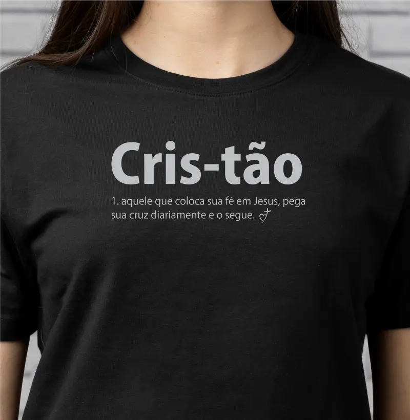 Camiseta significado Cristão