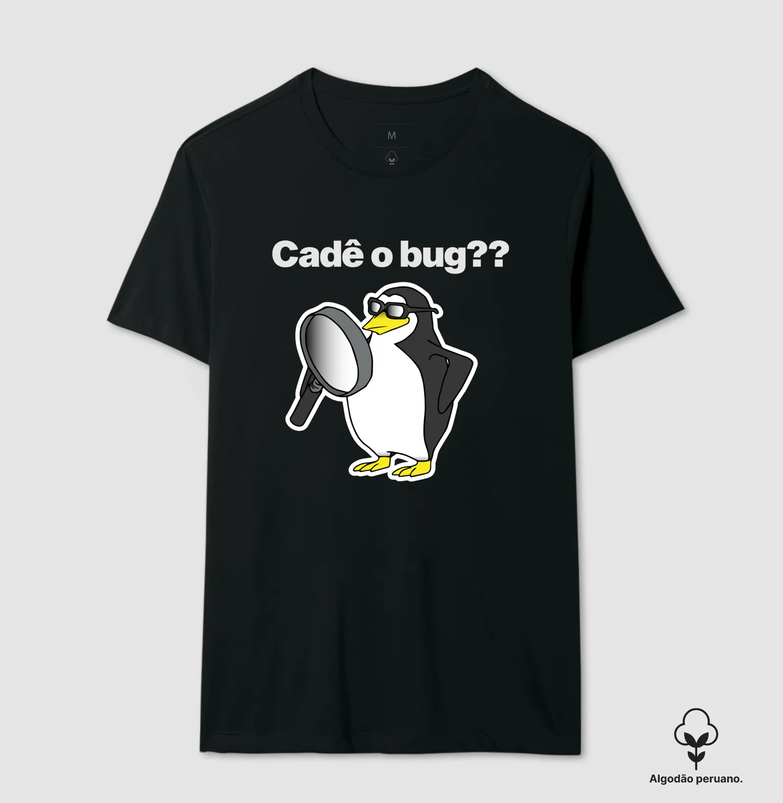 Camiseta Premium Cadê o Bug