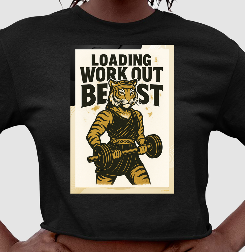 Loading work out beast - tigreza com moldura