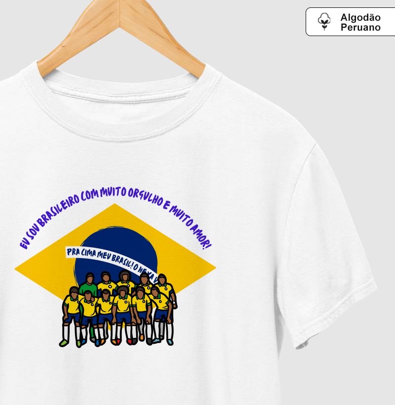 Camiseta - Orgulho de ser Brasileiro