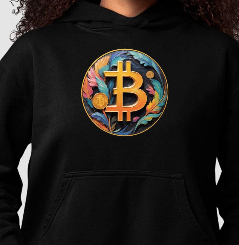 Hoodie Bitcoin Art R4
