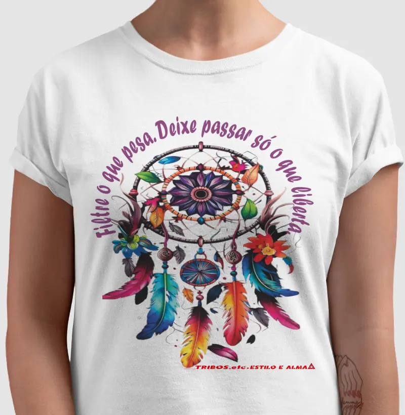 CAMISETA RESERVA.INK MASCULINA E FEMININA TRIBOS.etc YOGA FILTRE O QUE PESA