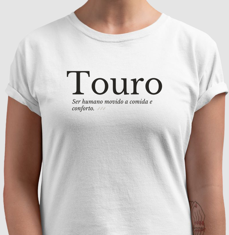 Camiseta Signo touro