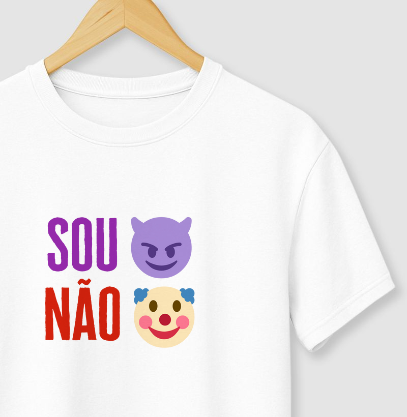 Sou 😈, não 🤡!