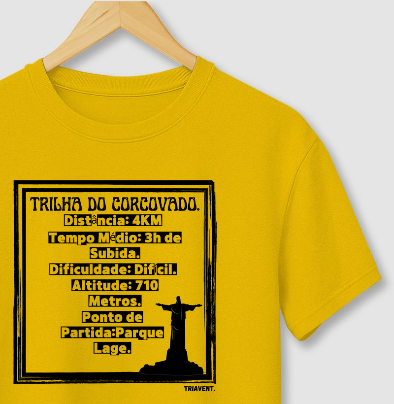 Camiseta Trilha do Corcovado.