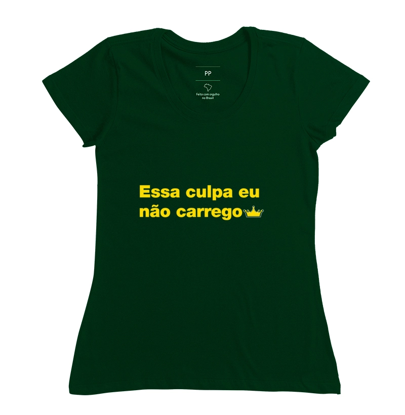 Essa culpa eu não carrego