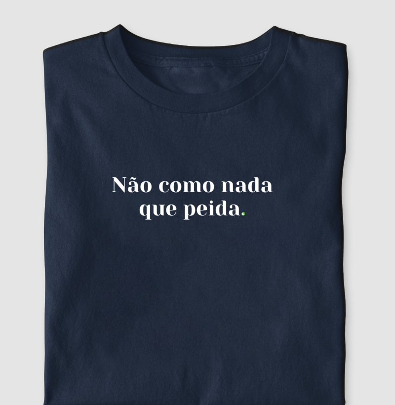 Não como nada que peida