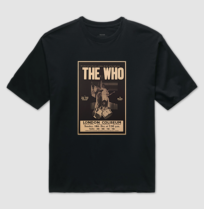Cartaz - The Who London Coliseum 1969