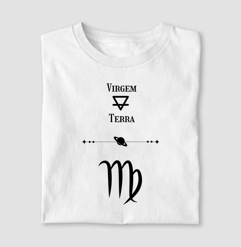 Virgem + simbolo + elemento
